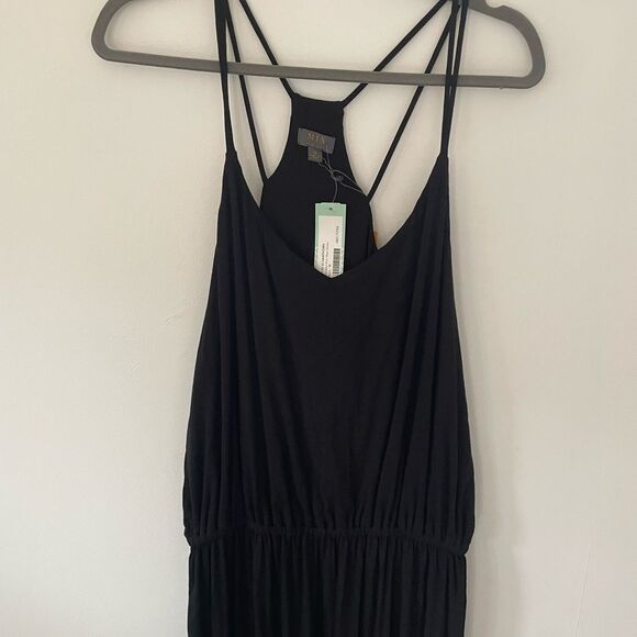Mix by 41 Hawthorne black maxi dress with double straps size 1x nwt - Picture 2 of 10